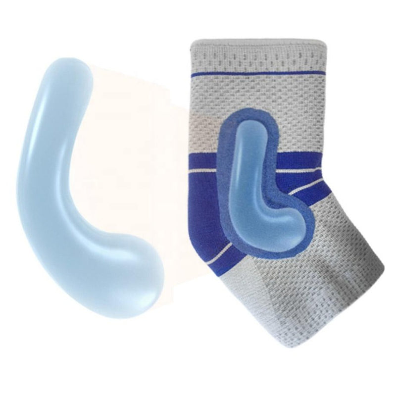  Ankle support with silicone pads